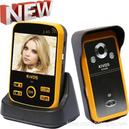 New Arrival 2.4G Wireless Video Door Phone Commax Door Phone Intercom